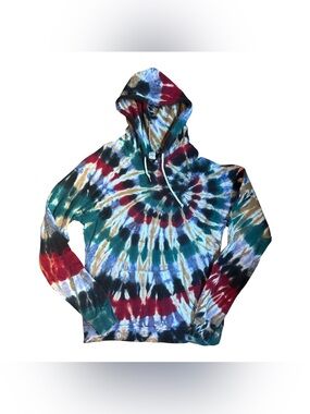 Dharma Trading Co. Women’s Size Medoum Tie-Dye Hooded Sweatshirt - Multicolor
